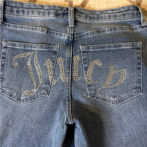 Juicy Couture Lunita Flare Jeans Size 7/28 - Picture 5 of 11